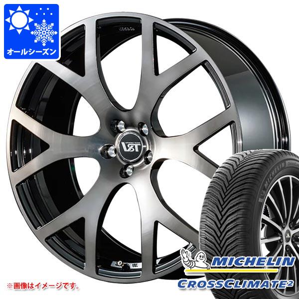 ボルボ XC60 DD/DB系用 オールシーズンタイヤ ミシュラン クロスクライメート2 235/55R19 105H XL VOL ボルボ承認 VST タイプR6 フォージド