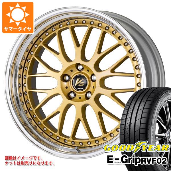 サマータイヤ 245/45R19 102W XL グッドイヤー エフィシエントグリップ RVF02 ワーク VS XX 8.5-19