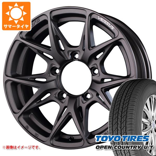 5本セット ジムニーシエラ JB74W用 サマータイヤ トーヨー オープンカントリー U/T 215/70R16 100H レイズ ベルサス VV21SX 6.0 16 :vv21sxs 28545 s86770zk 5:タイヤマックス