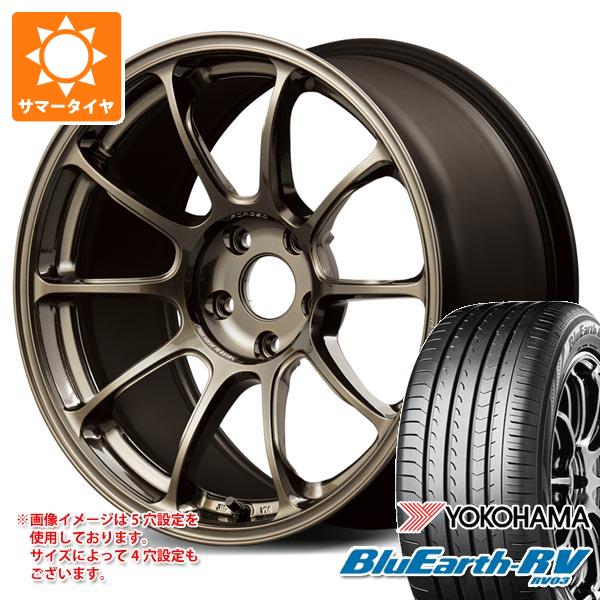 2026年製 サマータイヤ 215/50R17 95V XL ヨコハマ ブルーアースRV RV03 レイズ ボルクレーシング ZE40 7.5-17