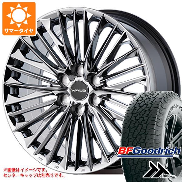 WALD - 地びたクルーザー300用 朱夏タイア BF好ましい金持ち トレールテレーンT/A 285/45R22 114H XL 黒いこと雁の使い ヴァルド ジェニュインライン F001 10.0-22 タイヤ、ホイール-夏タイヤ、ホイールセット