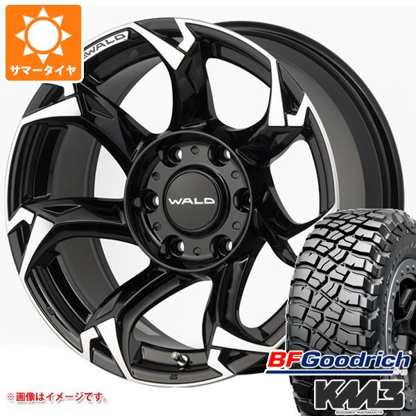 FJクルーザー 10系用 サマータイヤ BFグッドリッチ マッドテレーンT/A KM3 LT265/70R17 121/118Q  ヴァルド ボルサリノ SUV 8.0-17