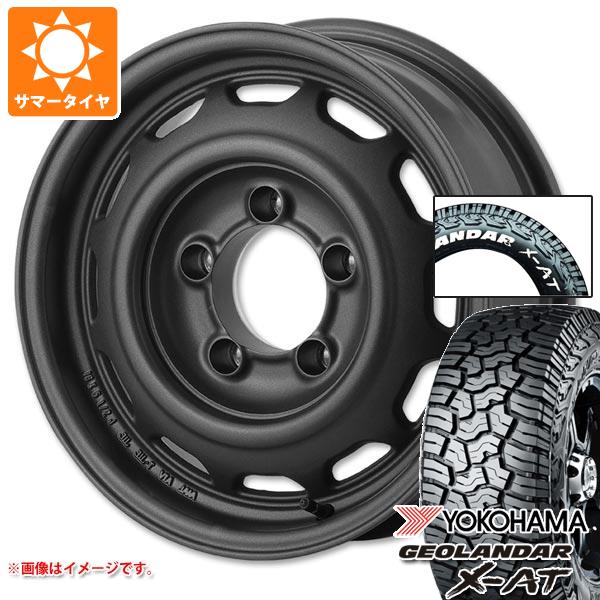 5本セット スズキ ジムニー用 サマータイヤ ヨコハマ ジオランダー X-AT G016 185/85R16 105/103N LT ホワイトレター アピオ ワイルドボア ベンチュラ 5.5-16