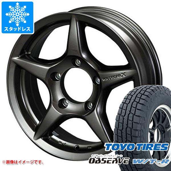 5本セット ジムニー用 スタッドレス トーヨー オブザーブ WTR 185/85R16 105/103N LT アピオ ワイルドボア X :wboarxj 38029 s86999zk 5:タイヤマックス