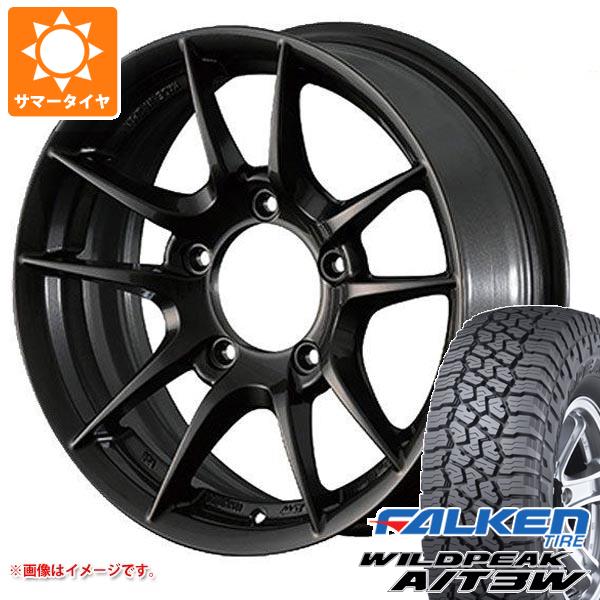 WILDPEAK - 5本仕掛ける ジムニー JB64W用 朱夏タイア ファルケン ワイルドピーク A/T3W LT225/75R16 115/112Q アピオ ワイルドボア Z 5.5-16 タイヤ、ホイール-車、バイク、自転車-自動車