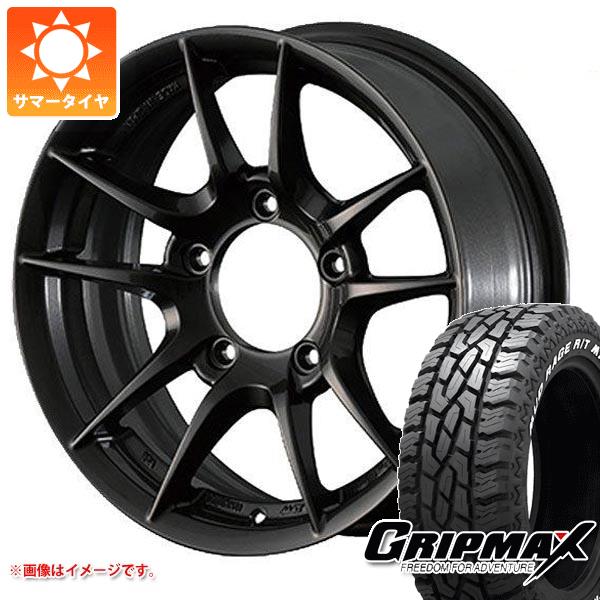 5本セット ジムニー JB64W用 サマータイヤ グリップマックス マッドレイジ R/T MAX LT215/70R16 100/97R ホワイトレター アピオ ワイルドボア Z 5.5 16 :wboarzj 36503 s86768zk 5:タイヤマックス