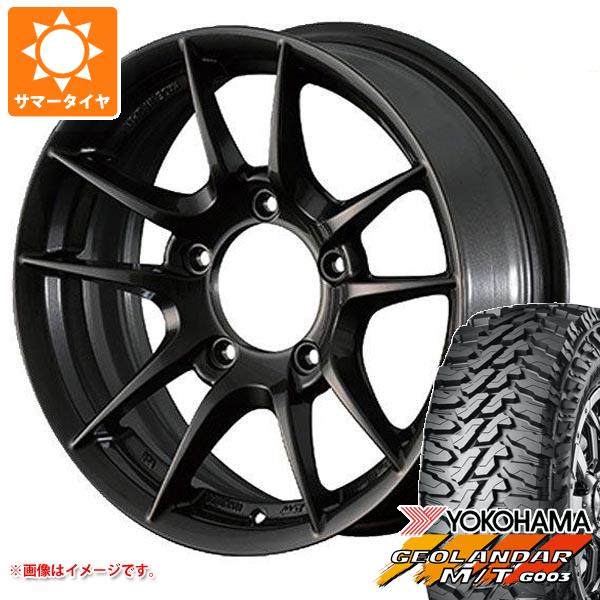 5本セット ジムニー JB64W用 サマータイヤ ヨコハマ ジオランダー M/T G003 LT215/70R16 100/ 97Q アピオ ワイルドボア Z 5.5 16 :wboarzj 36783 s86768zk 5:タイヤマックス