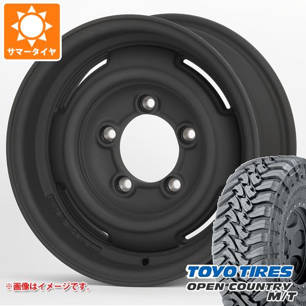 5本セット スズキ ジムニーノマド JC74W用 サマータイヤ トーヨー オープンカントリー M/T LT225/75R16 ホワイトレター アピオ ワイルドボア SR プラス 6.0-16