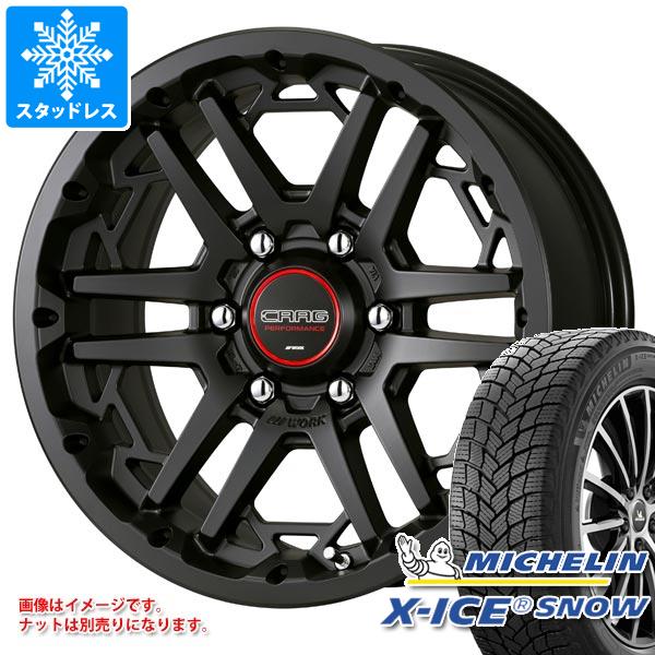 X-ICE - 地びたクルーザー プラド 150系用 スタッドレス ミシュラン エックスアイススノー SUV 265/65R17 112T 細工物 クラッグ T-グラビック3 タイヤ、ホイール-冬タイヤ、ホイールセット-車、バイク、自転車