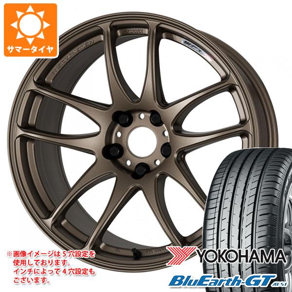 WORK サマータイヤ 245/45R19 98W ヨコハマ ブルーアースGT AE51