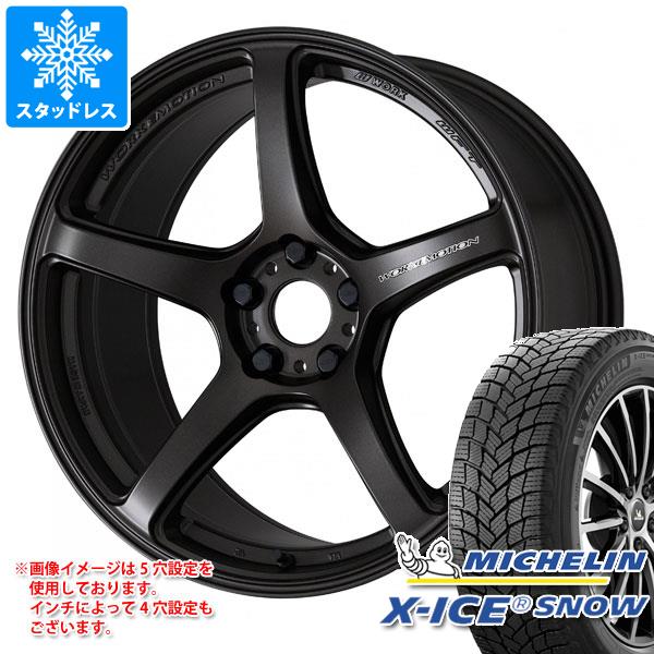 スタッドレスタイヤ ミシュラン エックスアイススノー SUV 235/65R18 110T XL ワーク エモーション T5R 7.5 18 : wet5r 37267 : タイヤマックス