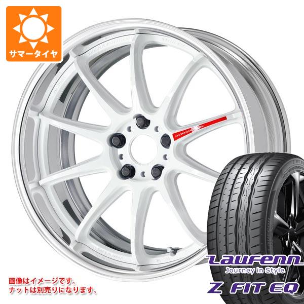 WORK - 炎節タイア 245/45R18 100Y XL ラウフェン Z相応う EQ LK03 細工物 情意 ZR10 2P 8.5-18