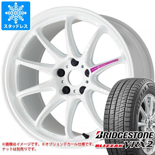 スタッドレスタイヤ ブリヂストン ブリザック VRX2 225/55R18 98Q ワーク エモーション ZR10 7.5 18 :wezr10 26255:タイヤマックス