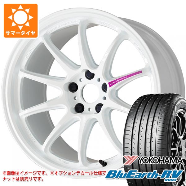 2026年製 サマータイヤ 245/45R19 102W XL ヨコハマ ブルーアースRV RV03 ワーク エモーション ZR10 8.5-19