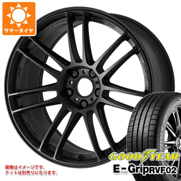 サマータイヤ 245/45R19 102W XL グッドイヤー エフィシエントグリップ RVF02 ワーク エモーション ZR7 8.5-19