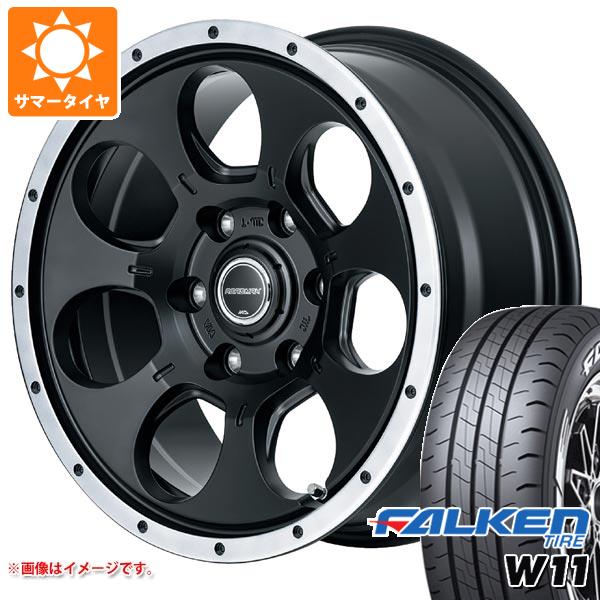 ハイエース 200系用 2024年製 サマータイヤ ファルケン W11 215/65R16C 109/107N ホワイトレター ロードマックス WO 7 6.5 16 :wo7h 32712 t80967yt:タイヤマックス