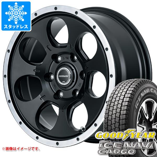 NV350キャラバン E26用 スタッドレス 2023年製 グッドイヤー アイスナビカーゴ 195/80R15 107/105L ロードマックス WO-7｜tiremax