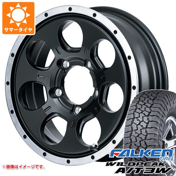 WILDPEAK - 5本仕掛ける スズキ ジムニー JB64W用 朱夏タイア ファルケン ワイルドピーク A/T3W LT225/75R16 115/112Q 読み込むマックス WO-7 5.5-16 車、バイク、自転車-タイヤ、ホイール-自動車