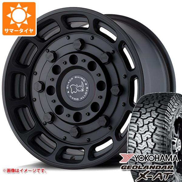 ランドクルーザー プラド 150系用 サマータイヤ ヨコハマ ジオランダー X AT G016 LT285/70R17 121/118Q ブラックレター ブラックライノ ウォートホッグ 8.5 17 :wrthmb6 41326 t80988yt:タイヤマックス