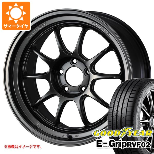 サマータイヤ 225/45R18 95W XL グッドイヤー エフィシエントグリップ RVF02 ウェッズスポーツ TC105X DSR 8.5-18
