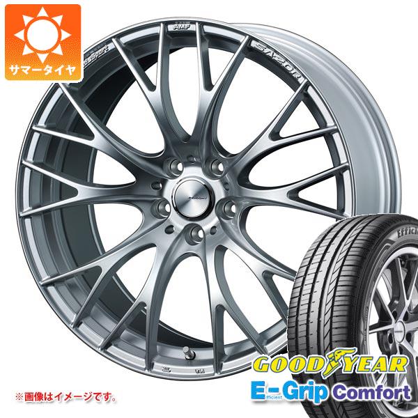 サマータイヤ 245/40R20 99W XL グッドイヤー エフィシエントグリップコンフォート ウェッズスポーツ SA-20R 8.5-20