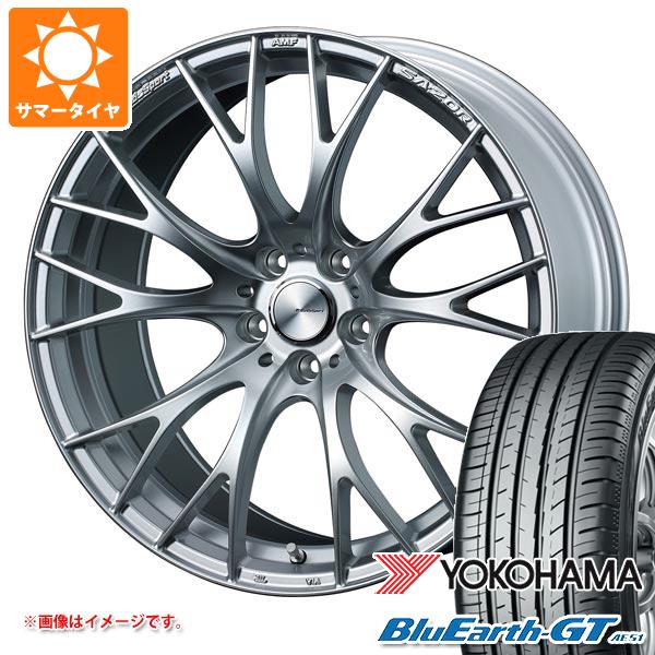 サマータイヤ 225/40R19 93W XL ヨコハマ ブルーアースGT AE51 ウェッズスポーツ SA 20R 8.5 19 :wssa20r2 31262:タイヤマックス