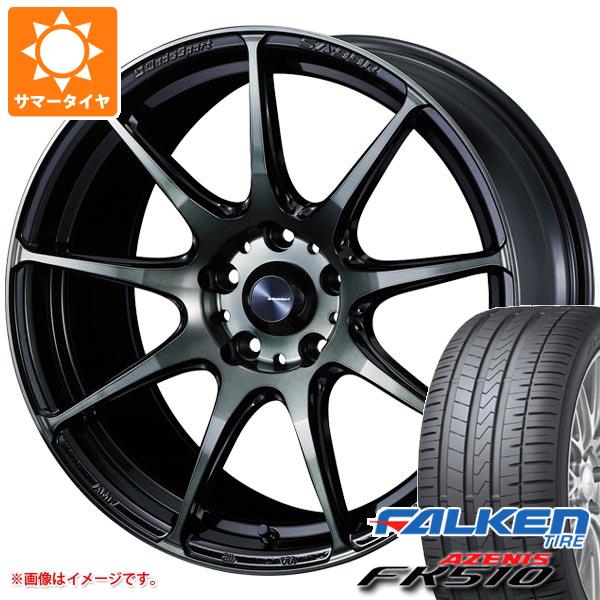 サマータイヤ 245/50R18 104Y XL ファルケン アゼニス FK510 ウェッズスポーツ SA-99R 8.5-18
