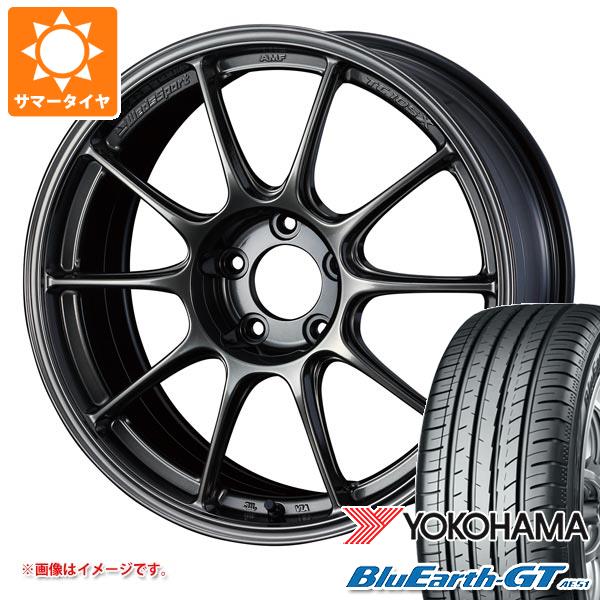 WEDS - 朱夏タイア 225/40R18 92W XL ヨコハマ 青碧地びたGT AE51 ウェッズ運動競技 TC105X 8.0-18 車、バイク、自転車-自動車