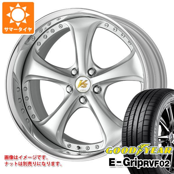 WORK - 朱夏タイア 225/45R18 95W XL グッドイヤー エフィシエントグリップ RVF02 細工物 VS KF抜け目ない 8.5-18 車、バイク、自転車-タイヤ、ホイール