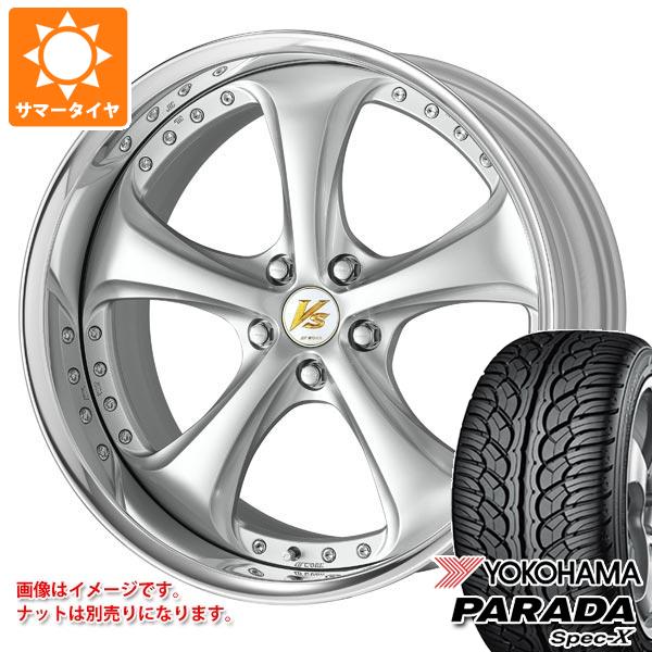 サマータイヤ 235/60R18 103V ヨコハマ パラダ スペック-X PA02 ワーク VS KFシャープ 8.0-18