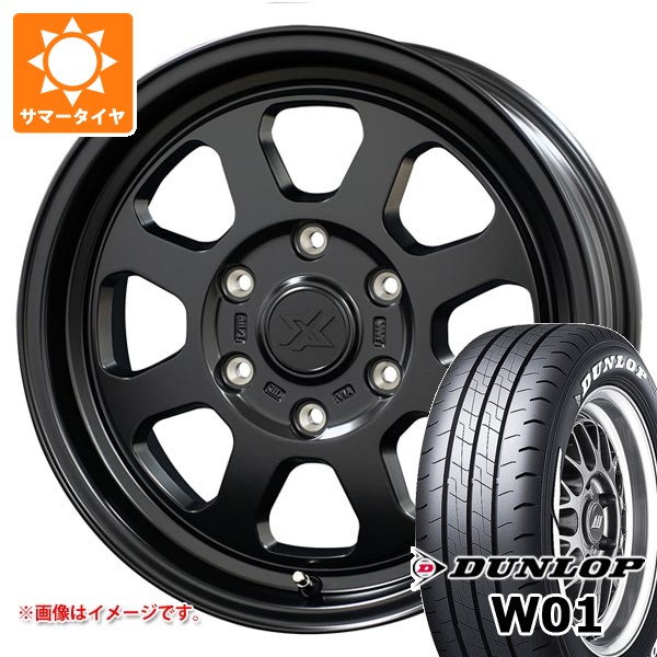 DUNLOP（ダンロップ） トヨタ ハイエース 200系用 サマータイヤ W01 