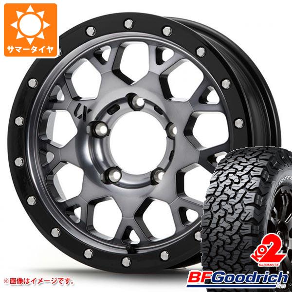 5本セット ジムニーシエラ JB74W用 サマータイヤ BFグッドリッチ オールテレーンT/A KO2 LT225/70R16 102/99R ホワイトレター エクストリームJ XJ04 5.5 16 :xj04gss 21573 s861006zk 5:タイヤマックス