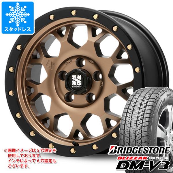 スタッドレスタイヤ ブリヂストン ブリザック DM-V3 235/65R17 108Q XL MLJ エクストリームJ XJ04 7.0-17