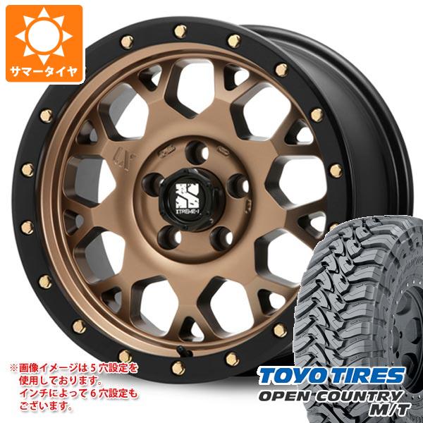 5本セット FJクルーザー 10系用 サマータイヤ トーヨー オープンカントリー M/T LT265/75R16 123/120P ブラックレター MLJ エクストリームJ XJ04 8.0 16 :xj04mb 28530 t801002yt 5:タイヤマックス