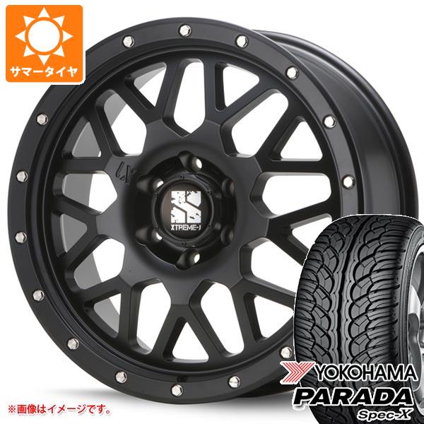 MLJ - 地びたクルーザー300用 朱夏タイア ヨコハマ パラダ 仕樣-X PA02 275/55R20 117V REINF  エクストリームJ XJ04 8.5-20 夏タイヤ、ホイールセット-自動車-車、バイク、自転車