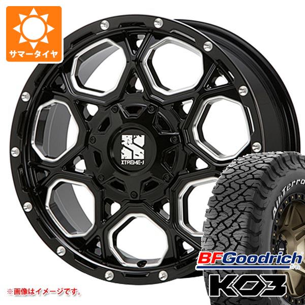 MLJ - デリカD5用 2026年製 朱夏タイア BF好ましい金持ち オールテレーンT/A KO3 LT215/70R16 100/97S 白いこと雁の使い エクストリームJ XJ06 7.0-16 夏タイヤ、ホイールセット-自動車
