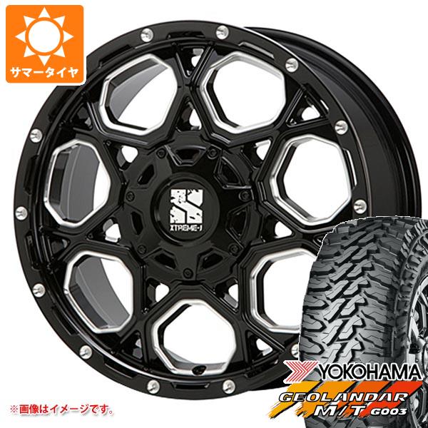 5本セット FJクルーザー 10系用 サマータイヤ ヨコハマ ジオランダー M/T G003 LT285/70R17 121/118Q MLJ エクストリームJ XJ06 8.0 17 :xj066 25911 t801005yt 5:タイヤマックス