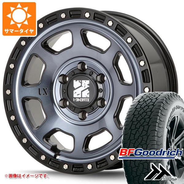 MLJ - トヨタ ハイラックス 120系用 朱夏タイア BF好ましい金持ち トレールテレーンT/A 265/65R17 112T アウトラインホワイトレター エクストリームJ XJ07 8.0-17 自動車-タイヤ、ホイール