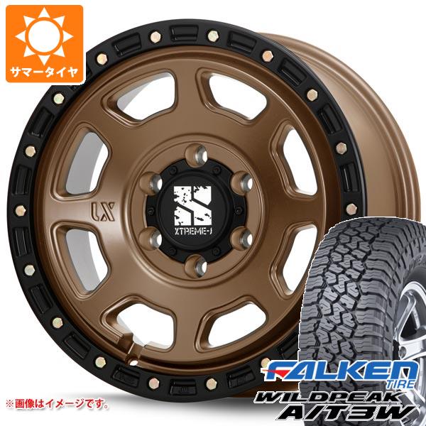 サマータイヤ 265/65R17 116S XL ファルケン ワイルドピーク A/T3W MLJ エクストリームJ XJ07 8.0-17