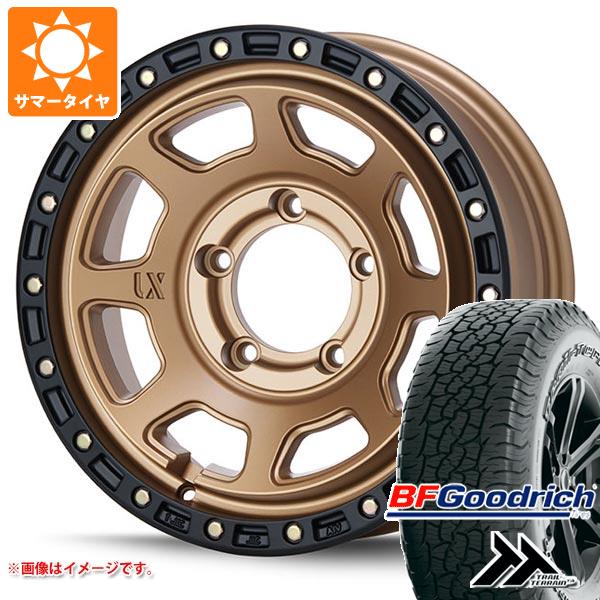 5本セット ジムニー JB64W用 サマータイヤ BFグッドリッチ トレールテレーンT/A 205/80R16 104T XL アウトラインホワイトレター エクストリームJ XJ07 5.5 16 :xj07mbj 38078 s861008zk 5:タイヤマックス