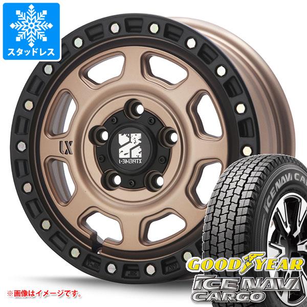 トヨタ タウンエース バン 400系前期用 スタッドレス グッドイヤー アイスナビカーゴ 175/80R14 99/98N (175R14 8PR相当) MLJ エクストリームJ XJ07