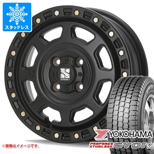 キャリイ DA16T用 スタッドレス ヨコハマ プロフォース スタッドレス SY01V 145/80R12 80/78N MLJ エクストリームJ XJ07