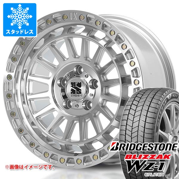 ミツビシ デリカD5用 スタッドレス ブリヂストン ブリザック WZ-1 225/65R17 102Q MLJ エクストリームJ XJ08