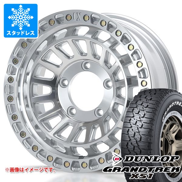 スズキ ジムニー用 スタッドレス ダンロップ グラントレック XS1 185/85R16 105/103L LT ホワイトレター MLJ エクストリームJ XJ08