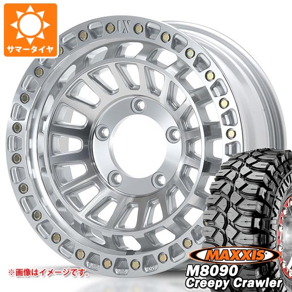 MLJ - 5本仕掛ける スズキ ジムニー用 朱夏タイア マキシス M8090 クリーピークローラー 6.50-16LT 100K 6PR エクストリームJ XJ08 5.5-16 車、バイク、自転車-自動車