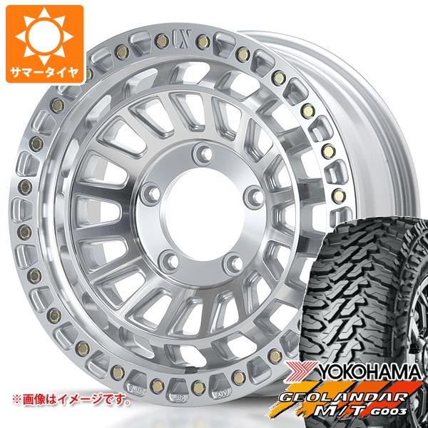 5本セット スズキ ジムニー用 サマータイヤ ヨコハマ ジオランダー M/T G003 195R16C 104/102Q MLJ エクストリームJ XJ08 5.5-16