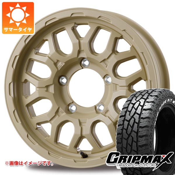 5本セット スズキ ジムニー用 サマータイヤ グリップマックス マッドレイジ R/T MAX 175/80R16 91Q ホワイトレター XR-800M ME 5.5-16