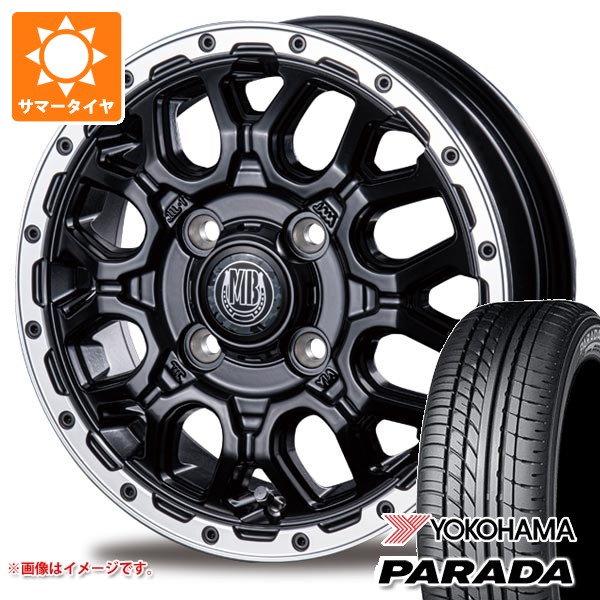 PARADA PA03 スズキ エブリイバン DA17V用 サマータイヤ ヨコハマ