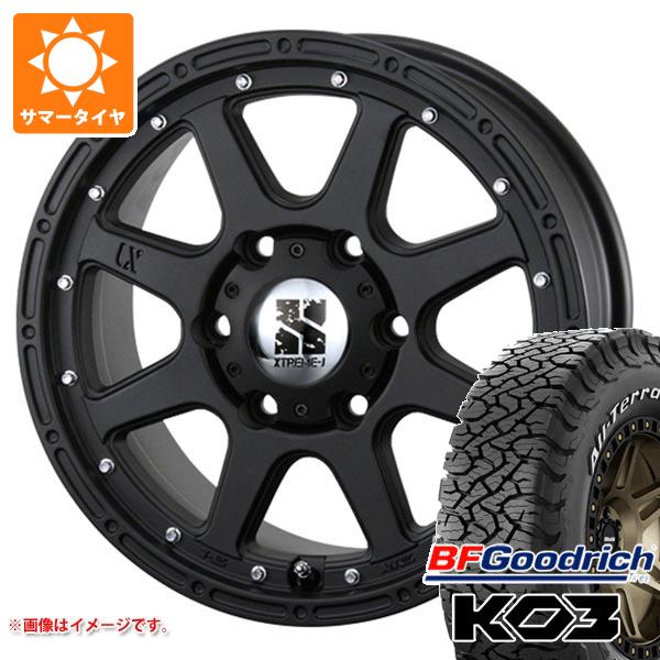 MLJ - トヨタ ハイラックス 120系用 朱夏タイア BF好ましい金持ち オールテレーンT/A KO3 LT265/65R18 117/114S 白いこと雁の使い エクストリームJ 8.0-18 夏タイヤ、ホイールセット-タイヤ、ホイール