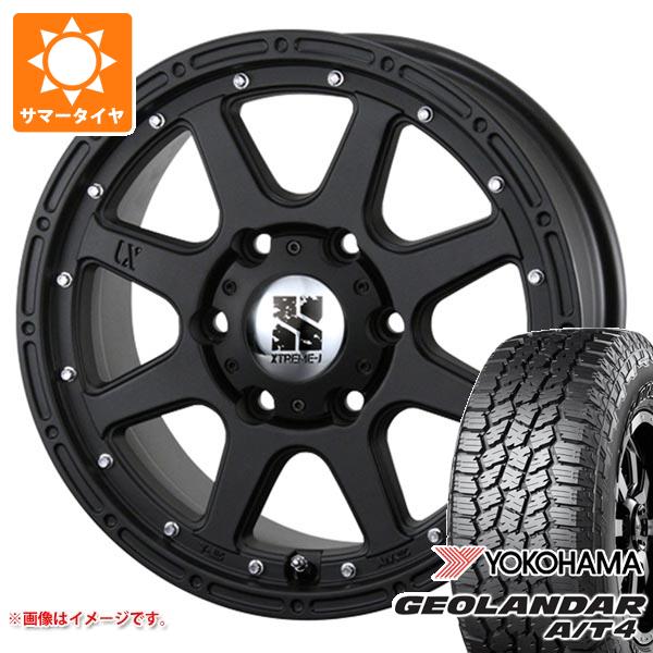 ミツビシ トライトン LC2T用 2026年製 サマータイヤ ヨコハマ ジオランダー A/T4 G018 265/60R18 110H ブラックレター MLJ エクストリームJ 8.0-18